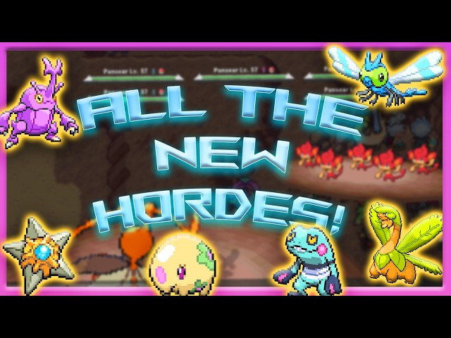 All of the NEW Hordes in the PokeMMO Encounter Update! | Plan Your Hunts! | PokeMMO Guide