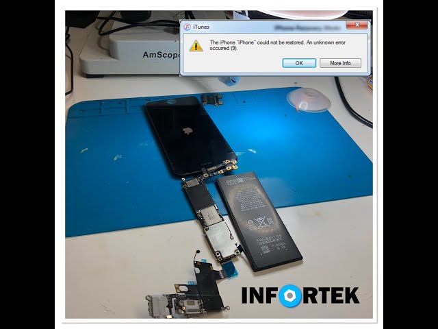 iPhone 6 A1586 820-3486-A Logicboard Reparatur (Fix Error 9)