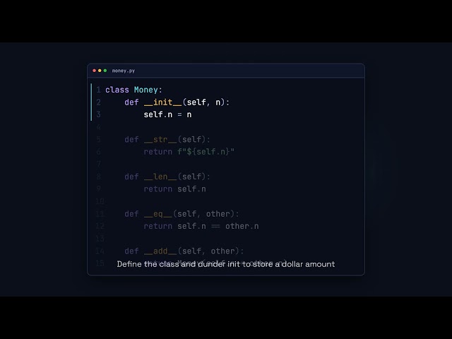 Dunder (Magic) Methods - Python for Beginners