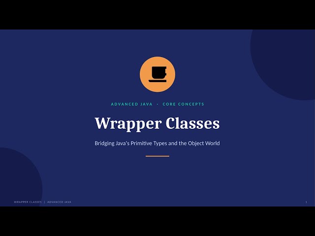 Java Wrapper Classes Java