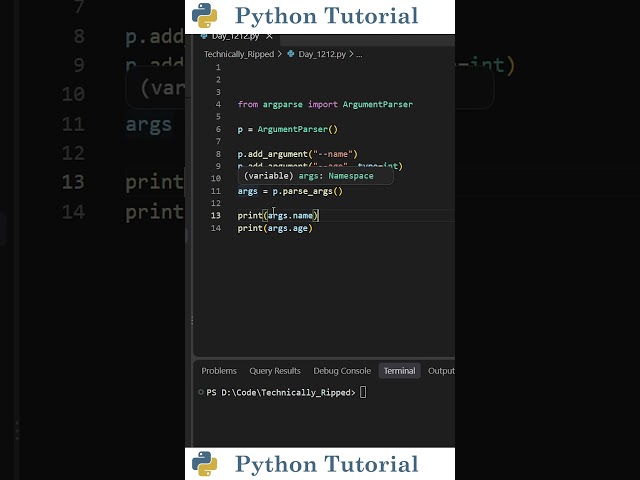 How to Use Argparse in Python | Python Tutorial