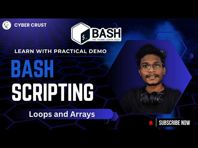Bash Scripting for Hackers – Day 4 | Loops & Arrays for Linux Automation #bashscripting #linux