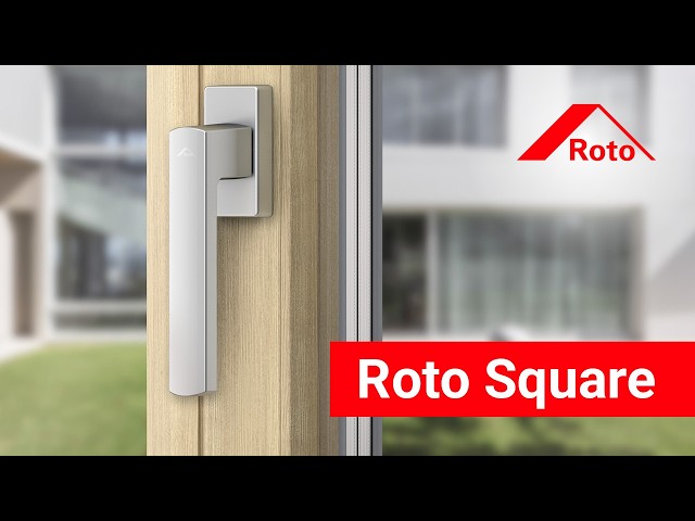 Roto Square | Crafted with straight lines. For pure comfort.