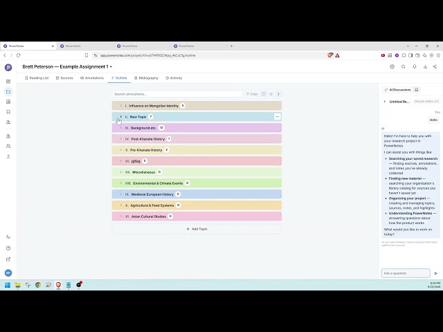 PowerNotes: New Web App Overview