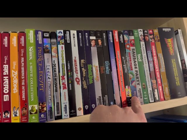 My Entire Movie Collection 2026 Update - 4K Ultra HD, Blu-Ray, DVD, VHS, Video Games, etc.