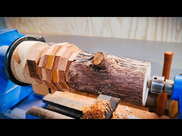 Woodturning - Segment Vase
