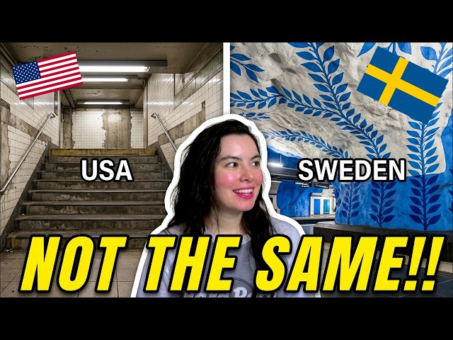 American Reacts to TOP 10 THE MOST BEAUTIFUL STOCKHOLM SUBWAY STATIONS.