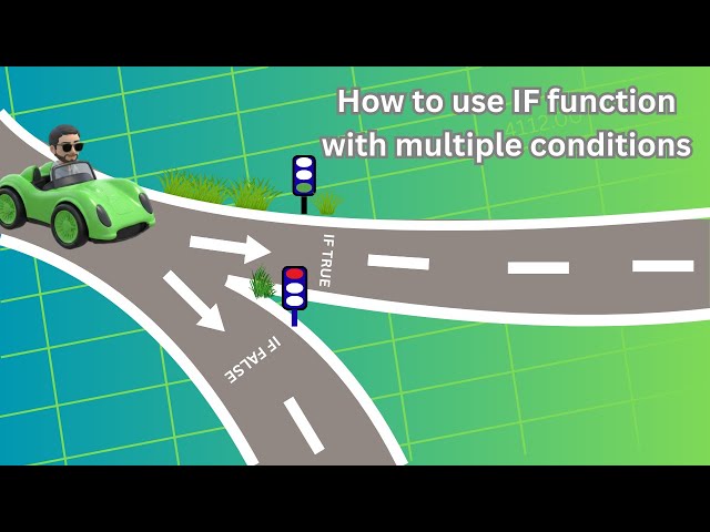 How to use IF function with multiple conditions step by step | Excel Functions