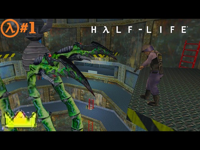 Green Tentacles & Rotten Military | Half-Life Replay #1 [VOD]