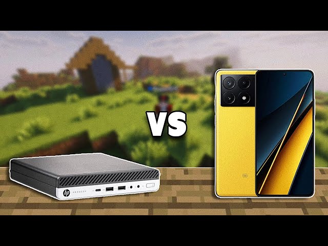 Minecraft Java with Shaders: Mini PC vs. Gaming Phone