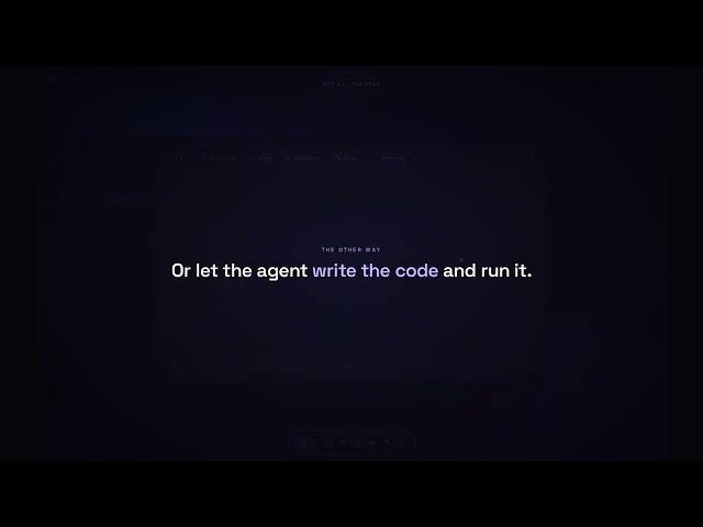 Bonacci Studio - Agentic and Visual Data Platform Demo