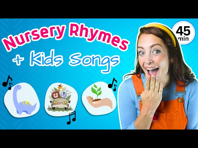 Wind The Bobbin Up, Diplodocus, Wheels On The Bus, The Safari Shuffle | Nursery Rhymes & Kids Songs