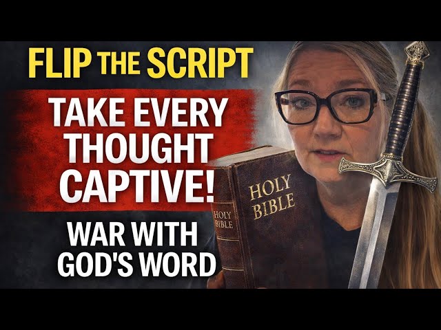 Flip the Script | Renewing the Mind, Taking Every Thought Captive & Waging War with God’s Word|sword