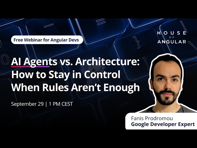 AI Agents vs. Architecture: How to Stay in Control When Rules Aren't Enough