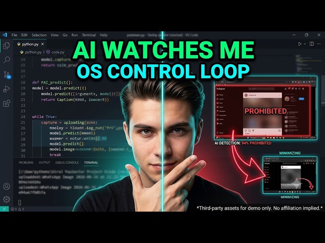 I Built an AI That Watches My Screen (And Controls My OS) when i search any nsfw#programming #ai