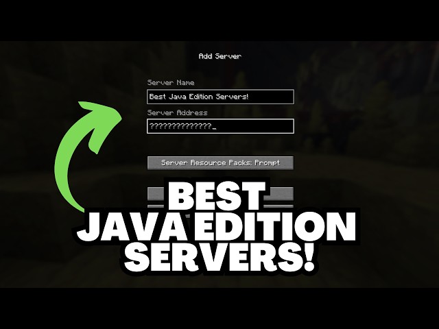 Top 5 Minecraft Java Edition Servers in 26.2