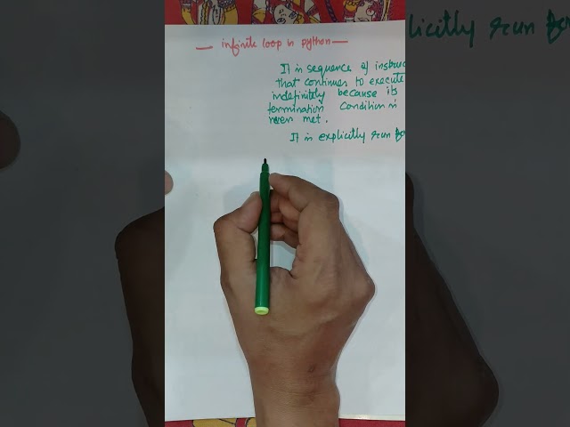 Infinite Loop in Python | What is Infinite Loop? Causes & Examples | Python Programming #shorts