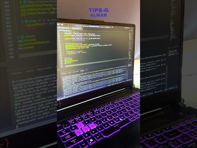 🚨 This BULB Turns ON with Just Your Hand! No App. No Switch. Just AI Magic! #techcareers #ai #coding