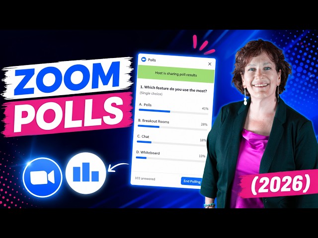 How to Use Zoom Polls | Beginner Tutorial (2026)