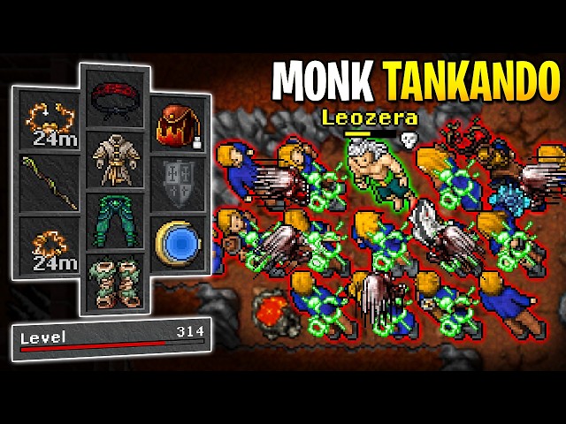MONK is a Surprisingly Good Vocation for PvP in Tibia