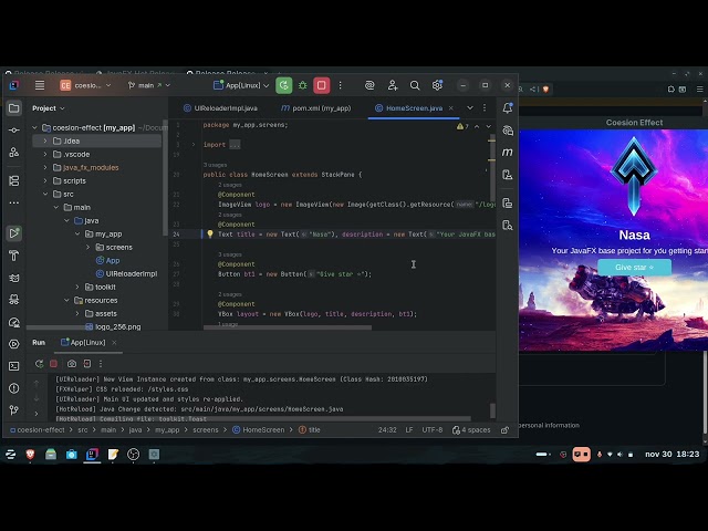 Criei meu próprio HOTRELOAD EM JAVAFX
