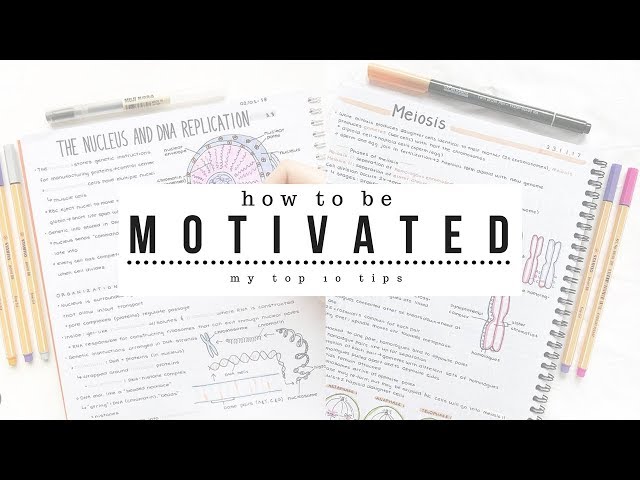 How to be Motivated - 10 Tips for Motivation | studytee