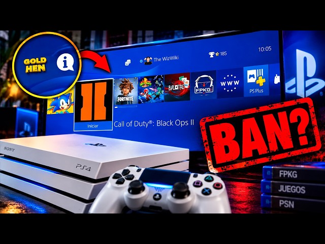 I connected my PS4 with FAKE games to ONLINE and this happened..