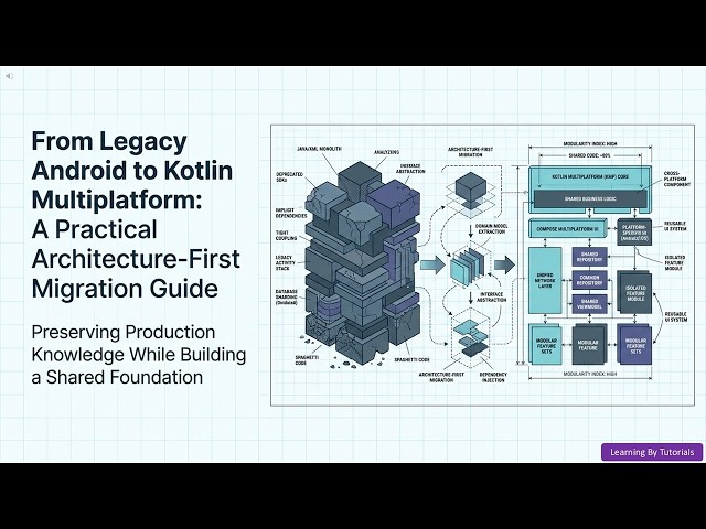 From Legacy Android to Kotlin Multiplatform: A Practical Architecture-First Migration Guide