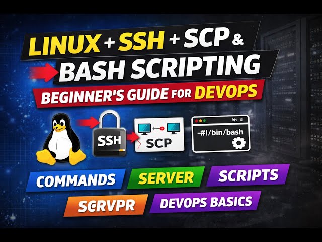 Linux Made Easy: Basic Commands, SSH, SCP, and Bash Scripting Explained