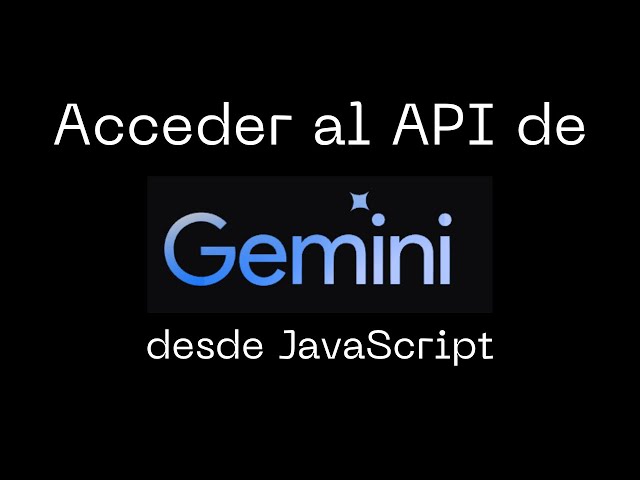 Aplicación WEB local con JavaScript utilizando el API de GEMINI (Modelo de IA de Google)