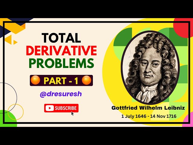 14. Total Derivative     Part 1 - 21MAB101T