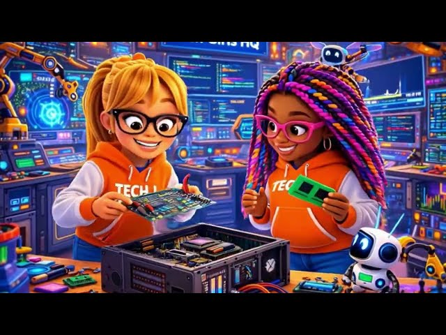 Tech Girls | PILOT EPISODE | Coding the Future 💻 | A STEM Adventure for Young Innovators