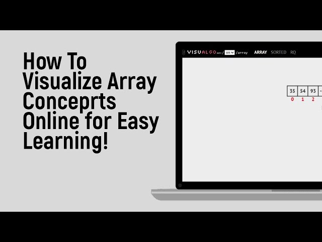 How to Visualize Array Conceprts Online for Easy Learning [easy]