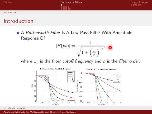 Butterworth Filter - 01 - Introduction