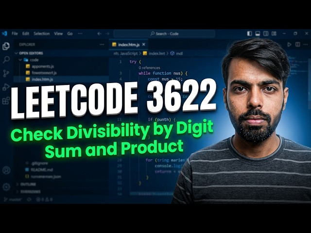 🔴 LIVE: Leetcode 3622: Check Divisibility by Digit Sum and Product & Chit Chat
