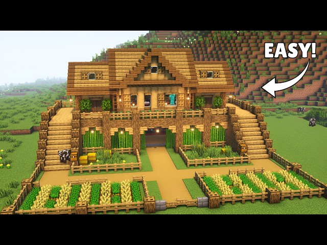 Minecraft: How to Build Ultimate Survival House |  Tutorial🏠 