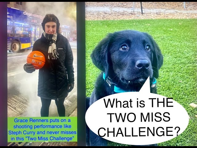 Can you beat this pure shooter and high school player Grace Renners in this Two Miss Challenge?