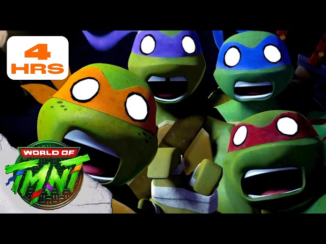 Try Not to Laugh TMNT (2012) Challenge! 🤭 240 Minutes of the Funniest Moments! | TMNT