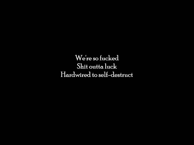 Metallica - Hardwired...To Self-Destruct / Lyrics