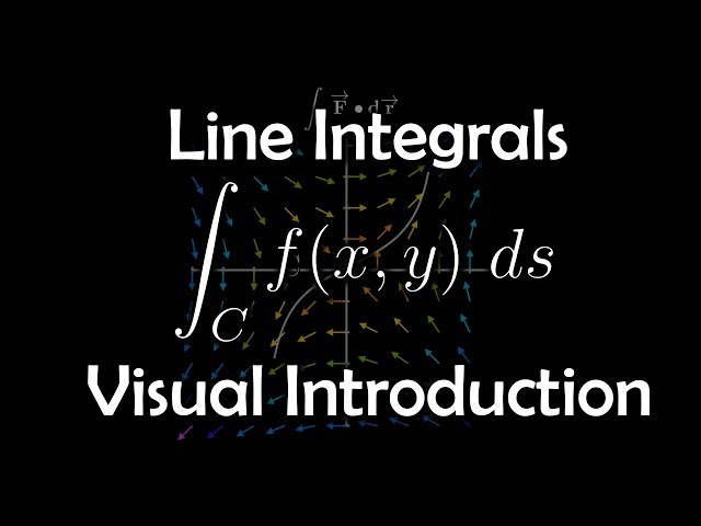 The Line Integral, A Visual Introduction
