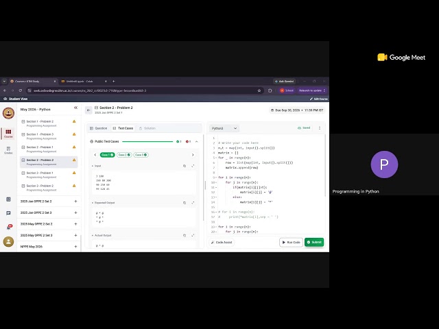 Python Live Session | OPPE-2 Revision Session