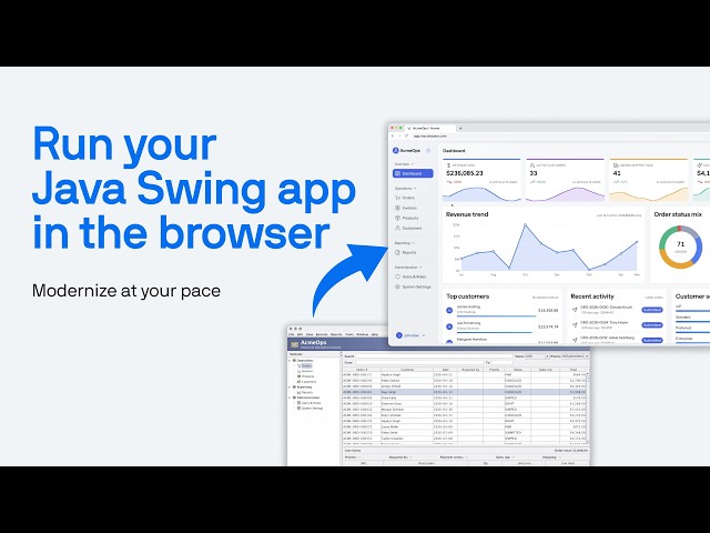 Vaadin SwingBridge - Run your Java Swing app in the browser today