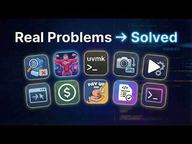 You can just BUILD things