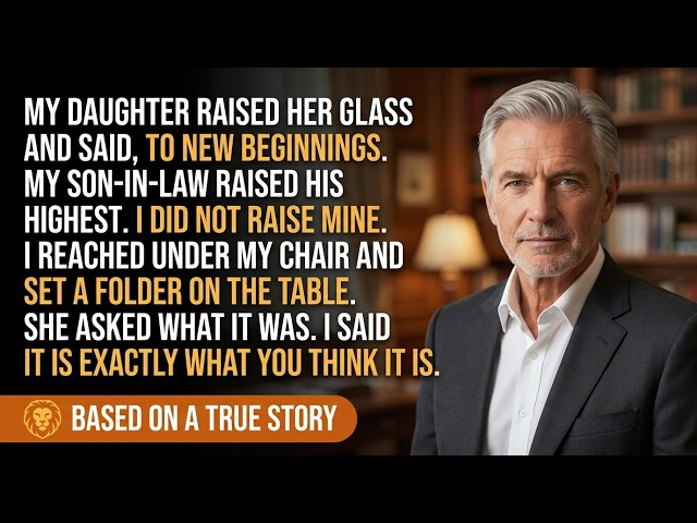 At Thanksgiving, My Daughter Toasted "New Beginnings." I Raised a Folder… | Old Lion Stories