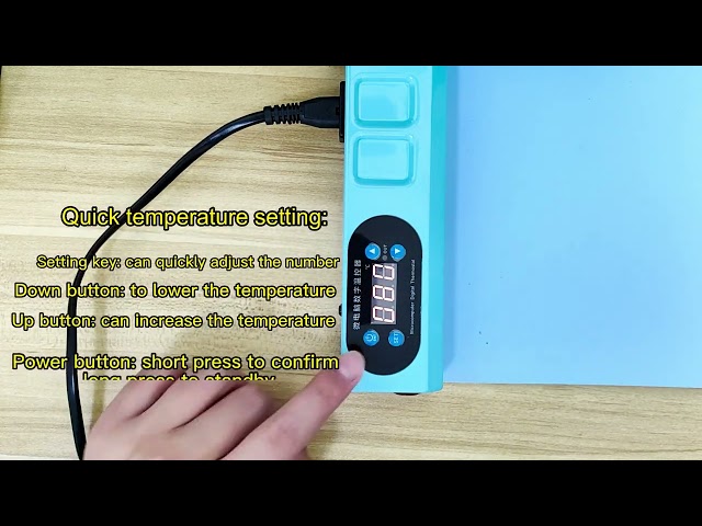 LCD SCREEN SEPARATOR | SUNSHINE S-918E-MINI OPERATION