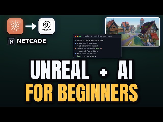 Unreal Engine 5 + Claude AI For Beginners — Full Setup From Scratch