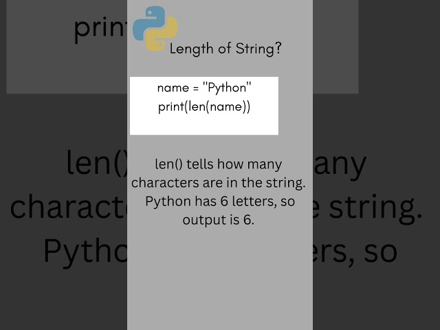 Master Python Strings in One Short Video ⚡