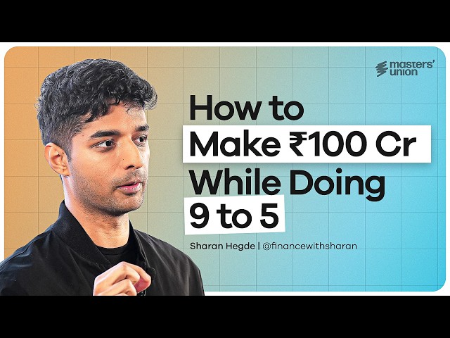 83-Minute Finance Masterclass If You're in Your 20s & 30s (All Secrets Revealed) @financewithsharan