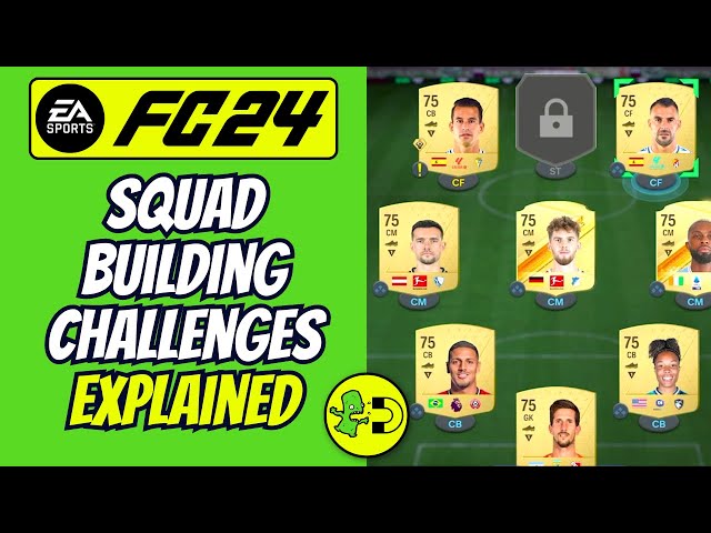 FC 24 Squad Building Challenges Explained - A Newbies Guide