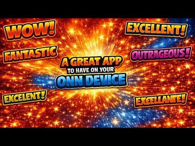 A EXCELLANT APP TO HAVE ON YOUR ONN DEVICE - FIRESTICK